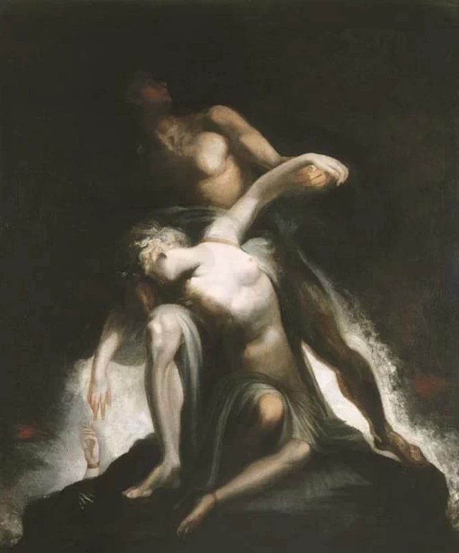 100-Johann Heinrich Füssli-La visione del diluvio  
